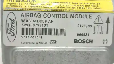 Автозапчасти б/у блок управления подушками безопасности за ford focus i (daw, dbw) 1.6 16v ссылки oem iam 98ag14b056af  