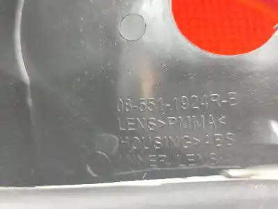 Second-hand car spare part right tailgate light for renault megane i (ba0/1_) 1.4 e (ba0e, ba0v) oem iam references 7701040646  