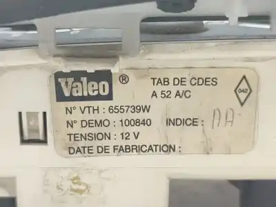 Автозапчасти б/у отопление / кондиционирование воздуха за renault megane i (ba0/1_) 1.4 e (ba0e, ba0v) ссылки oem iam 655739w  