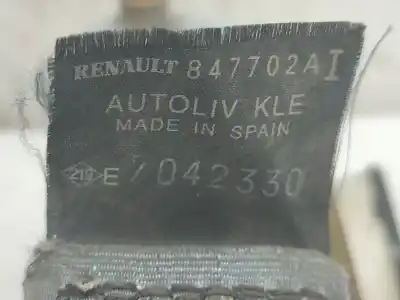 Автозапчасти б/у передний левый ремень безопасности за renault megane i (ba0/1_) 1.4 e (ba0e, ba0v) ссылки oem iam 7700422324  