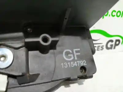 Second-hand car spare part front right door lock for opel meriva blue line oem iam references 13154792  