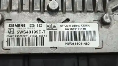 Автозапчасти б/у блок управления двигателем за citroen c5 ii (rc_) 2.0 hdi (rcrhrh) ссылки oem iam 9655041480  