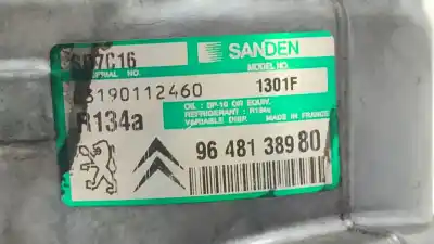 Автозапчасти б/у компрессор кондиционера воздуха за citroen c5 ii (rc_) 2.0 hdi (rcrhrh) ссылки oem iam 9800840380  