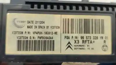 Автозапчасти б/у климат-контроль за citroen c5 ii (rc_) 2.0 hdi (rcrhrh) ссылки oem iam 96573328yw01  