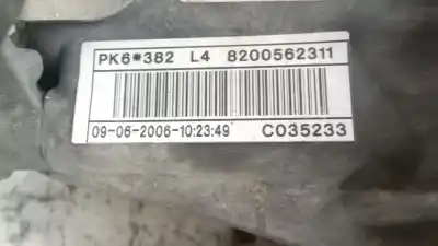 Автозапчасти б/у коробка передач за renault laguna ii (bg0/1_) 1.9 dci (bg1a, bg1w, bg0g) ссылки oem iam 7701478252  
