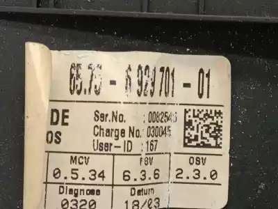 Peça sobressalente para automóvel em segunda mão sensor por bmw 7 (e65, e66, e67) 730 d referências oem iam 65756929701  