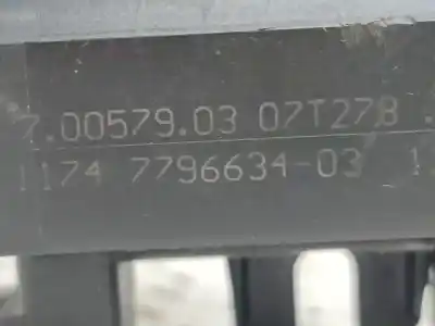 Second-hand car spare part additional air valve for bmw 7 (e65, e66, e67) 730 d oem iam references 1174779663403  