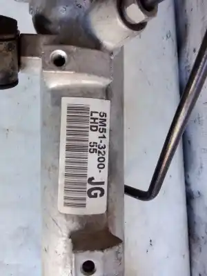 Peça sobressalente para automóvel em segunda mão caixa de direção por ford focus lim. (cb4) titanium referências oem iam 5m513200lhd  