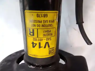 Peça sobressalente para automóvel em segunda mão amortecedor dianteiro direito por ford focus turnier (cak) ambiente referências oem iam sa0491102  