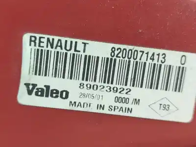 Second-hand car spare part left tailgate light for renault clio ii (bb_, cb_) 1.5 dci (b/cb3m) oem iam references 82000714130  