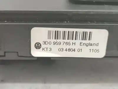 Tweedehands auto-onderdeel schakelaar voor volkswagen phaeton (3d1, 3d2, 3d3, 3d4, 3d6, 3d7, 3d8, 3d9) 3.0 v6 tdi 4motion oem iam-referenties 3d0959766h  