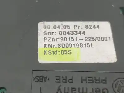Автозапчастина б/у вимикач для volkswagen phaeton (3d1, 3d2, 3d3, 3d4, 3d6, 3d7, 3d8, 3d9) 3.0 v6 tdi 4motion посилання на oem iam 3d0919815l  