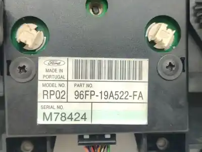 Pezzo di ricambio per auto di seconda mano controllo riscaldamento / aria condizionata per ford fiesta iv (ja_, jb_) 1.3 i riferimenti oem iam 96fp19a522fa  
