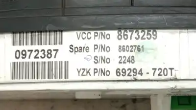 Second-hand car spare part dashboard for volvo s60 i (384) 2.4 oem iam references 39985180  
