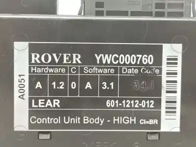 Автозапчастина б/у модуль комфорт для rover 75 i tourer (rj) 2.0 cdt посилання на oem iam ywc000760  