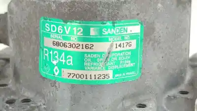 Автозапчастина б/у компресор кондиционера для renault clio ii (bb_, cb_) 1.9 d (b/cb0e, bb0j) посилання на oem iam 7700111235  