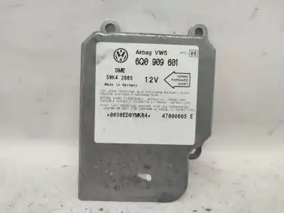 Автозапчастина б/у БЛОК УПРАВЛІННЯ ПОДУШКАМИ БЕЗПЕКИ для VOLKSWAGEN POLO (6N2)  Посилання на OEM IAM 6Q0909601  