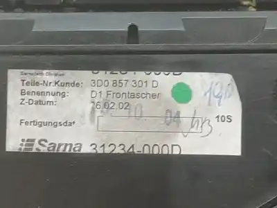 Pezzo di ricambio per auto di seconda mano portacenere per volkswagen phaeton (3d1, 3d2, 3d3, 3d4, 3d6, 3d7, 3d8, 3d9) 3.0 v6 tdi 4motion riferimenti oem iam 3d0857558b  