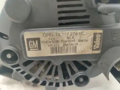 Автозапчасти б/у генератор за opel corsa c (x01) 1.3 cdti (f08, f68) ссылки oem iam 95520871  