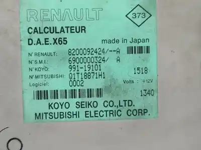 Second-hand car spare part electronic module for renault clio ii (bb_, cb_) 1.5 dci (b/cb07) oem iam references 8200092424a  