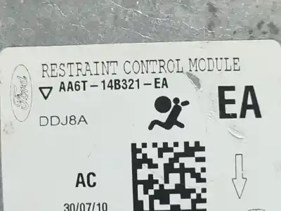 İkinci el araba yedek parçası hava yastigi kontrol ünitesi için ford fiesta vi (cb1, ccn) 1.6 tdci oem iam referansları aa6t14b321ea  