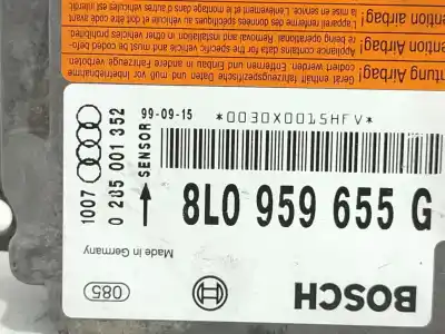 Second-hand car spare part airbag control unit for audi a3 (8l1) 1.9 tdi oem iam references 8l0959655g  