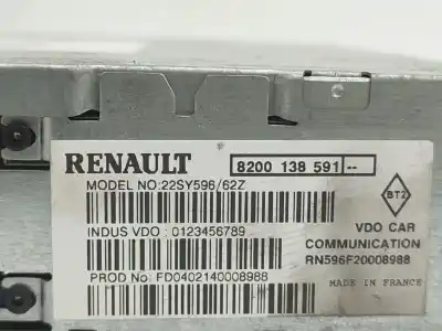 Pezzo di ricambio per auto di seconda mano sistema di navigazione gps per renault laguna ii (bg0/1_) 1.9 dci (bg08, bg0g) riferimenti oem iam 8200138591   Pezzo di ricambio per auto di seconda mano sistema di navigazione gps per renault laguna ii (bg0/1_) 1.9 dci (bg08, bg0g) riferimenti oem iam 8200138591