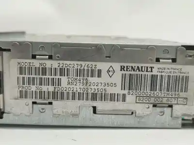 Pezzo di ricambio per auto di seconda mano impianto audio / radio cd per renault laguna ii (bg0/1_) 1.9 dci (bg08, bg0g) riferimenti oem iam 8200002607c   Pezzo di ricambio per auto di seconda mano impianto audio / radio cd per renault laguna ii (bg0/1_) 1.9 dci (bg08, bg0g) riferimenti oem iam 8200002607c