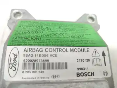 Pièce détachée automobile d'occasion boitier de commande d'airbag pour ford focus i (daw, dbw) 2.0 16v références oem iam 98ag14b056ace  