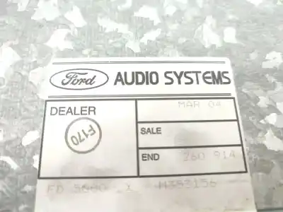 Автозапчастина б/у аудіо система / радіо cd для ford focus i (daw, dbw) 2.0 16v посилання на oem iam 98ap18k876ba  