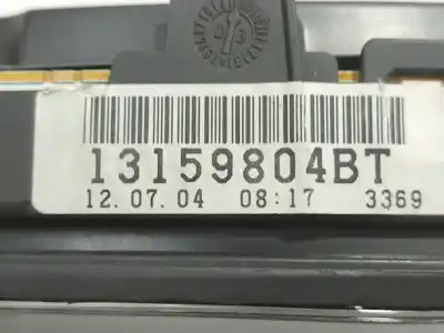 Автозапчастина б/у панель інструментів для opel vectra c (z02) 2.0 dti 16v (f69) посилання на oem iam 13159804bt  