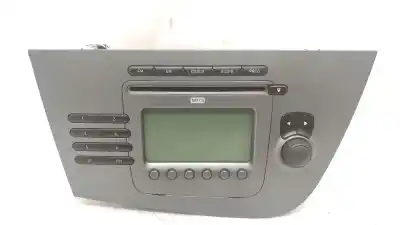 Peça sobressalente para automóvel em segunda mão sistema de áudio / rádio cd por seat leon (1p1) 1.9 tdi referências oem iam 1p1035186bn87