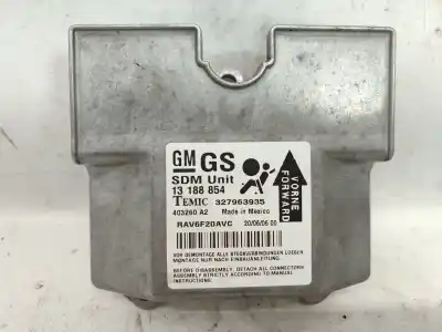 Peça sobressalente para automóvel em segunda mão centralina de airbag por opel astra h gtc (a04) 1.9 cdti (l08) referências oem iam 13188854