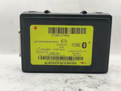 Автозапчастина б/у електронний модуль для mazda 6 hatchback (gh) 2.2 d (gh10) посилання на oem iam b013518