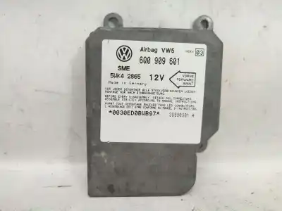 Автозапчастина б/у БЛОК УПРАВЛІННЯ ПОДУШКАМИ БЕЗПЕКИ для VOLKSWAGEN POLO (6N2)  Посилання на OEM IAM 6Q0909601  