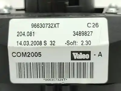 Автозапчастина б/у многофункційне управління для peugeot 207/207+ (wa_, wc_) 1.4 посилання на oem iam 96630732xt  