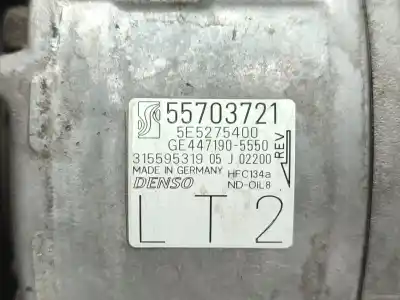 İkinci el araba yedek parçası klima kompresörü için opel corsa d (s07) 1.3 cdti (l08, l68) oem iam referansları 95516233  