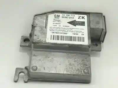 Gebrauchtes Autoersatzteil steuergerät airbag zum opel meriva a monospace (x03) 1.7 cdti (e75) oem-iam-referenzen 13158713