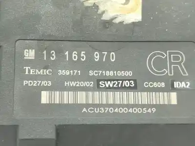Автозапчасти б/у блок реле/предохранителей за opel vectra c gts (z02) 2.2 dti 16v (f68) ссылки oem iam 13144710  