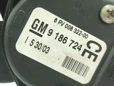 Second-hand car spare part accelerator pedal for opel vectra c gts (z02) 2.2 dti 16v (f68) oem iam references 9186724  
