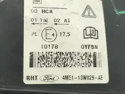 Pezzo di ricambio per auto di seconda mano faro anteriore destro per ford focus ii turnier (da_, ffs, ds) 1.8 tdci riferimenti oem iam 1480979  