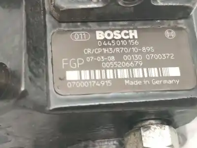 Pezzo di ricambio per auto di seconda mano pompa diniezione per opel vectra c gts (z02) 1.9 cdti (f68) riferimenti oem iam 0445010156  