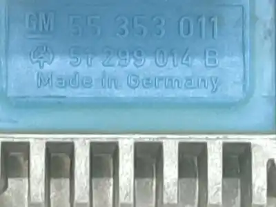 İkinci el araba yedek parçası ön isitma kutusu için opel vectra c gts (z02) 1.9 cdti (f68) oem iam referansları 55353011  