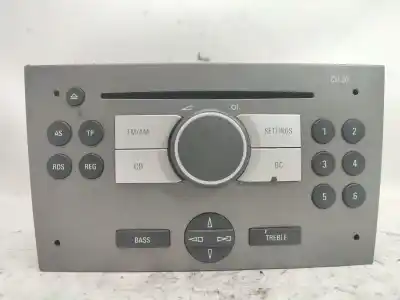 Second-hand car spare part audio system / radio cd for opel vectra c gts (z02) 1.9 cdti (f68) oem iam references 13233926