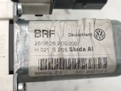 Second-hand car spare part rear left window regulator for skoda octavia ii combi (1z5) 2.0 tdi 16v oem iam references 1z0839461a  