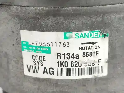 Автозапчасти б/у компрессор кондиционера воздуха за skoda octavia ii combi (1z5) 2.0 tdi 16v ссылки oem iam 1k0820808f  