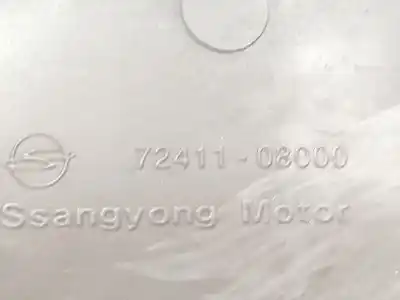 Pièce détachée automobile d'occasion poignée intérieure arrière gauche pour ssangyong rexton / rexton ii (gab_) 2.7 xdi références oem iam 7241008002lam  