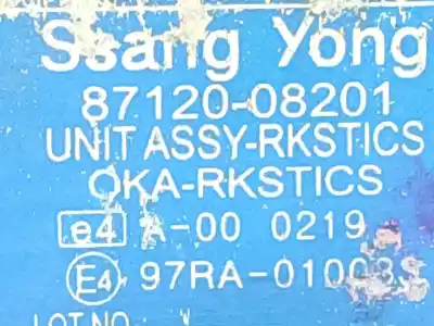 Tweedehands auto-onderdeel elektronische module voor ssangyong rexton / rexton ii (gab_) 2.7 xdi oem iam-referenties 8712008201  