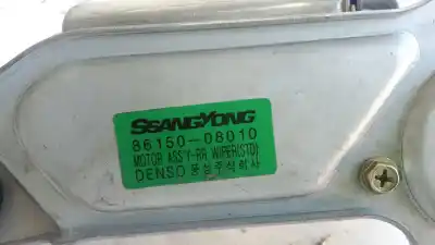 Pièce détachée automobile d'occasion moteur d'essuie-glace arriere pour ssangyong rexton / rexton ii (gab_) 2.7 xdi références oem iam 8615008010  