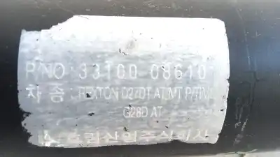 Pezzo di ricambio per auto di seconda mano trasmissione centrale anteriore per ssangyong rexton / rexton ii (gab_) 2.7 xdi riferimenti oem iam 3310008610  